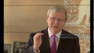 Kevin Rudd - ALP - Raising Standards / Erasing History