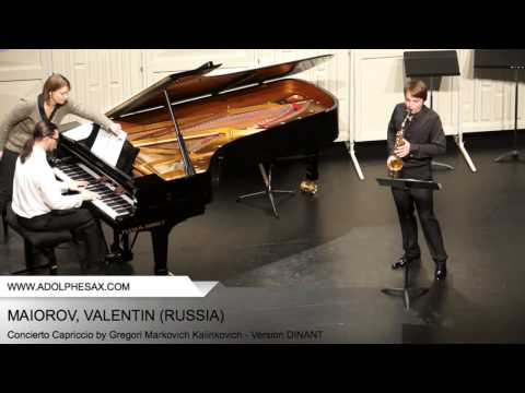 Dinant 2014 - Maiorov, Valentin - Concerto Capriccio by Gregori Markovich Kalinkovich