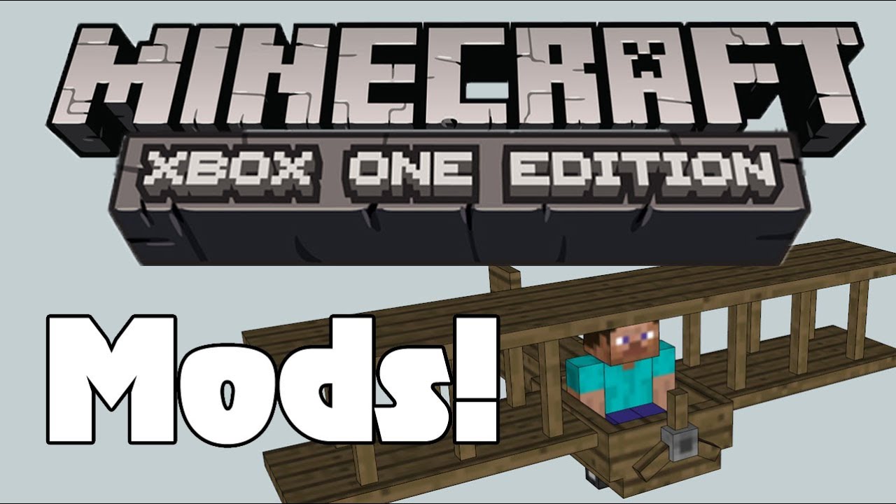 Mods For Minecraft XBOX ONE Edition? BIG NEWS! YouTube