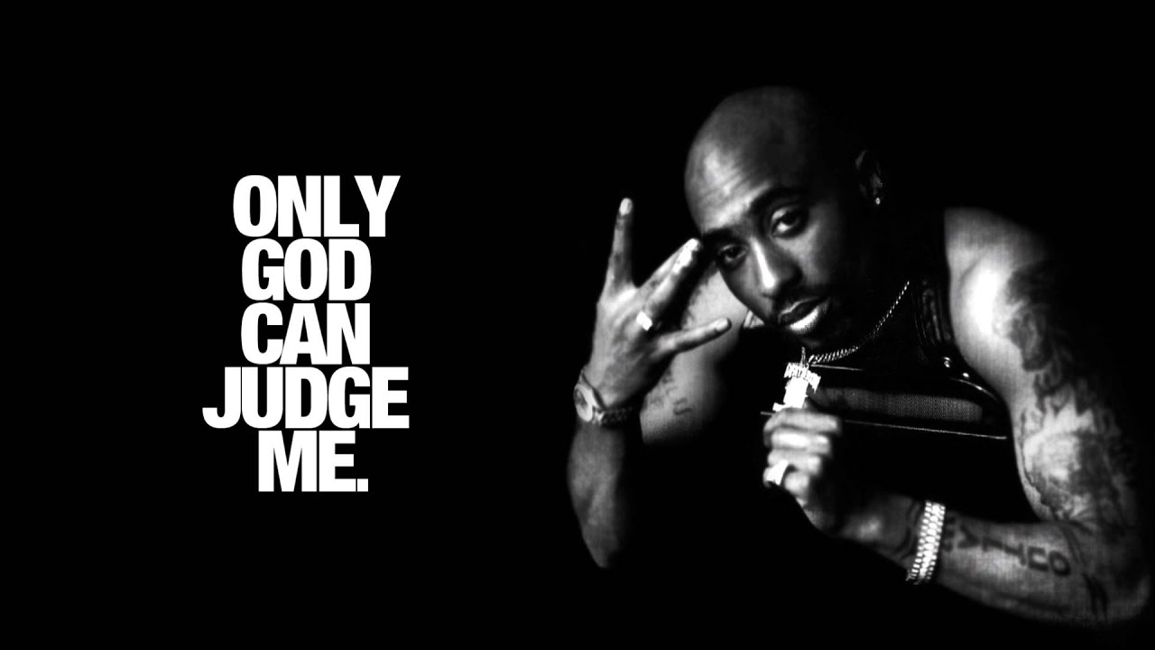 2pac only god can judge me cover