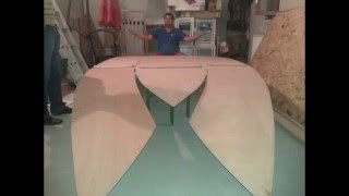  comments on Power 1.2 Okoume Stitch and Glue Boat HomeMade - YouTube