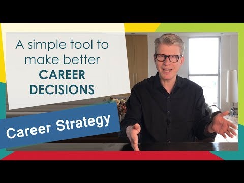 Career Strategy: A simple tool to make better career decisions