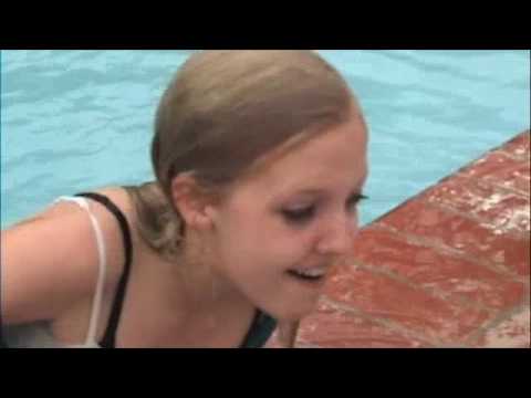 Kate Getting Thrown into Pool