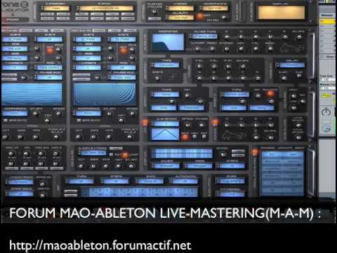 Tuto MAO : Gladiator 2 Tone2 LEAD Synthe Vsti/vst DIDGUITARE - YouTube