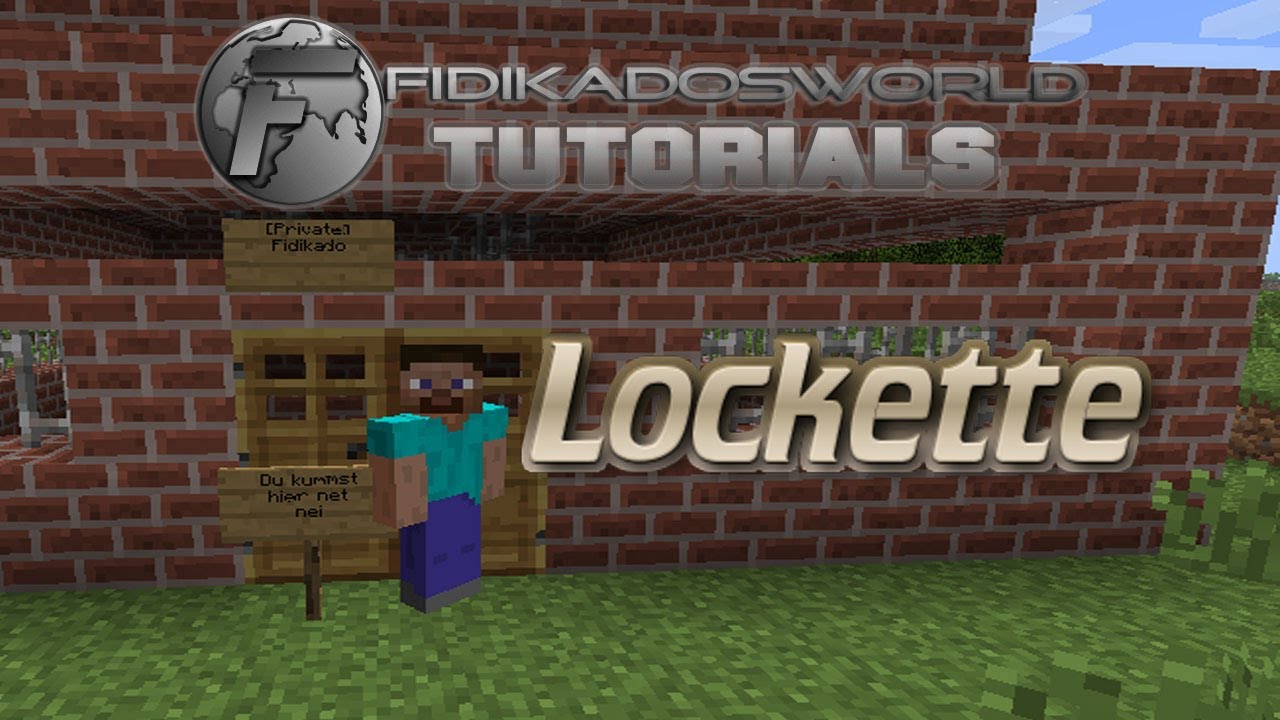 Lockette - Minecraft Bukkit Plugin 1.3.1 - Verschließen von Kisten ...