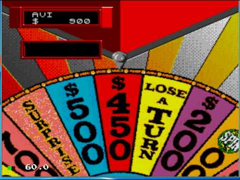 wheel of fortune sega cd (me vs computer) part 1 - YouTube