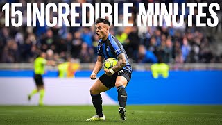 TESTA, GRINTA E 3 GOL: LA RIMONTA PERFETTA 😎?| INTER🆚?? LAZIO | 2022/23 | ULTIMI 15 MINUT⚫🔵???