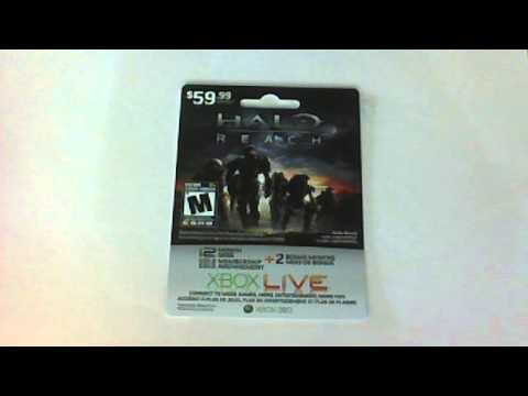 Halo Reach Xbox Live gold membership