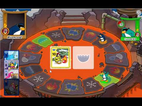 Club Penguin Fire Ninja Card Jitsu Gameplay - YouTube