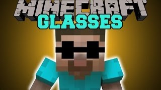 Minecraft: GLASSES (WEAR GLASSES AND BECOME EPIC!) Mod Showcase