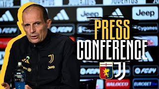 ALLEGRI'S PRESS CONFERENCE BEFORE GENOA-JUVENTUS | SERIE A