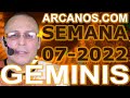 Video Horscopo Semanal GMINIS  del 6 al 12 Febrero 2022 (Semana 2022-07) (Lectura del Tarot)