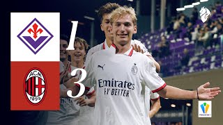 Tartaglia, Victor and Perrucci score in win | Fiorentina 1-3 AC Milan | Highlights U20 | Primavera