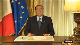 Video di Berlusconi: "Accanimento mai visto, riparto da Forza Italia"