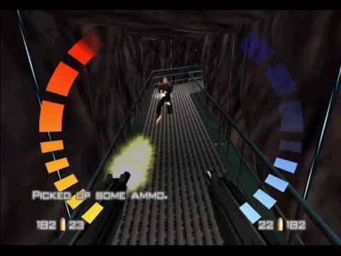 GoldenEye 007 (17) - Caverns (N64 Emulator)