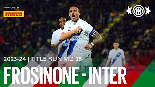 5 GOALS AND THE FIRST FOR BUCHANAN ⚽🇨🇦?? | FROSINONE 0-5 INTER | EXTENDED HIGHLIGHT🏆🇮🇹?????