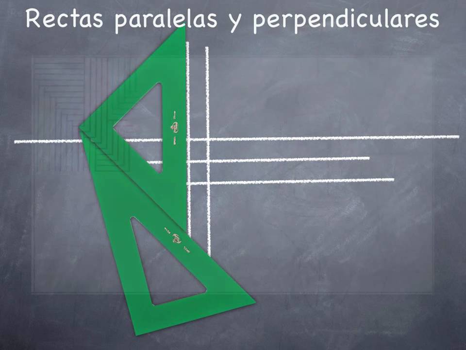 Paralelas y perpendiculares - YouTube