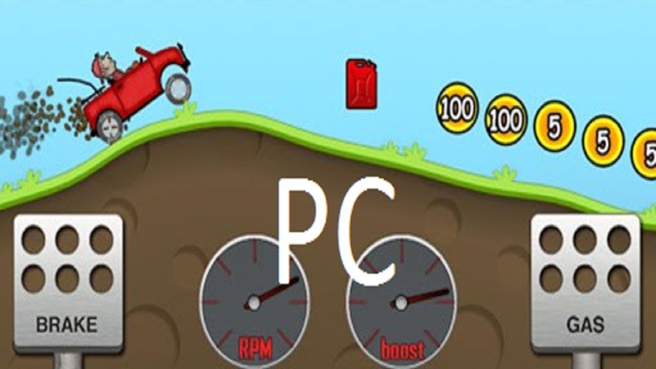 Hill Climb Racing na komputer PC PL - YouTube