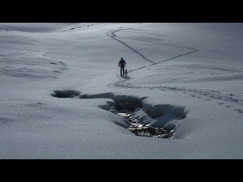 Ascensión y descenso con esquís del Posolobino