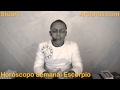 Video Horóscopo Semanal ESCORPIO  del 28 Diciembre 2014 al 3 Enero 2015 (Semana 2014-53) (Lectura del Tarot)