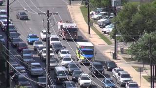 Austin Fire Department Responding With Airhorn Siren