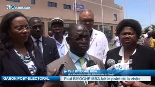 GABON POST ELECTORAL : Paul BIYOGHE MBA fait le point de la visite