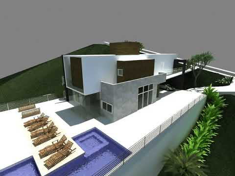 Maquete eletrônica de residência no Condomínio CAPITAL VILLE III