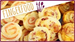 Fingerfood l Blätterteig Schnecken