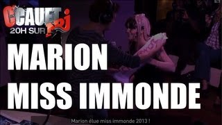 Marion élue miss immonde 2013 ! - C'Cauet sur NRJ