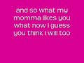 Bug-A-boo with lyrics