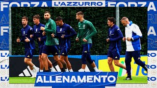 Il primo allenamento degli Azzurri | Verso Italia-Belgio