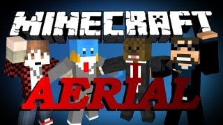 Minecraft Aerial PVP SURVIVAL Minigame w/ BajanCanadian, HuskyMudkipz, and Ssundee