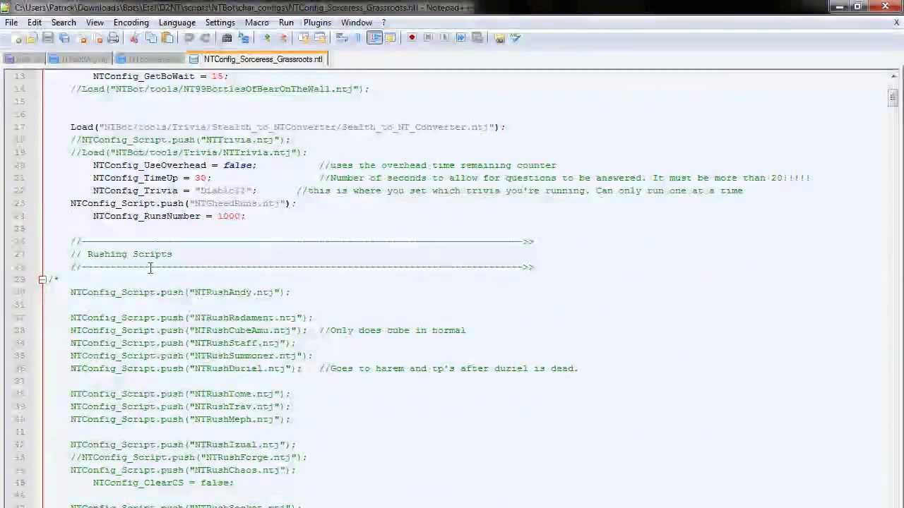 Etal-Scripting - Introduction to bot organization by Grassroots [Ep. 1 ...