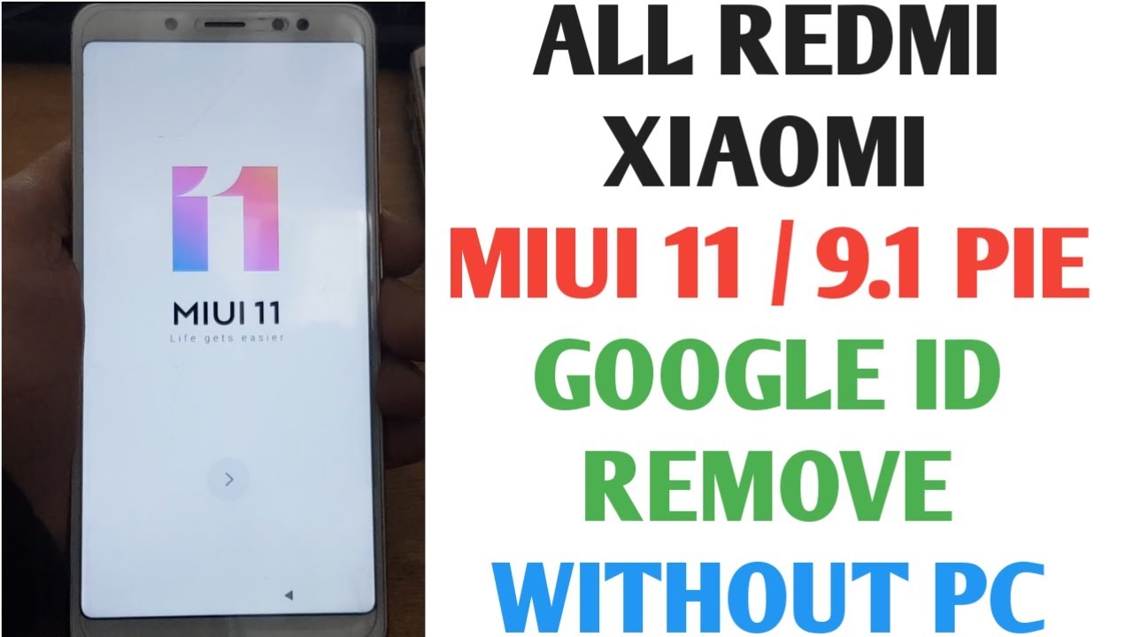 Miui 10 Account Bypass