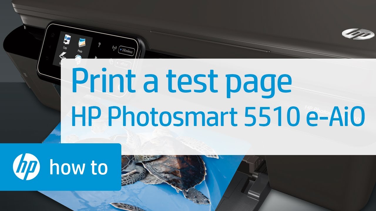 hp photosmart 5510 printer help