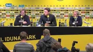 PK nach dem Ligaspiel: Borussia Dortmund - Hamburger SV 14.09.13