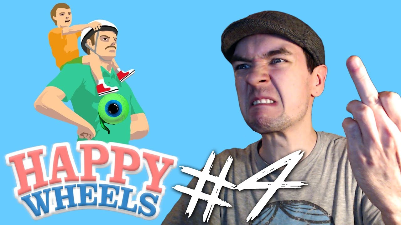 Happy Wheels  Part 4  LEAVE BILLY BEHIND!!  YouTube