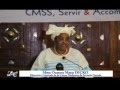 Mme Oumou Marie DICKO, lors du déjeuner d'échange de la CMSS avec les DRH Mme Oumou Marie DICKO, lors du déjeuner d'échange de la CMSS avec les DRH