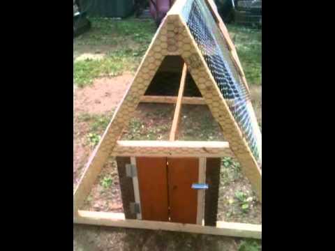 How to build a Chicken Tractor Coop Easy, Fun, &amp; Portable! - YouTube