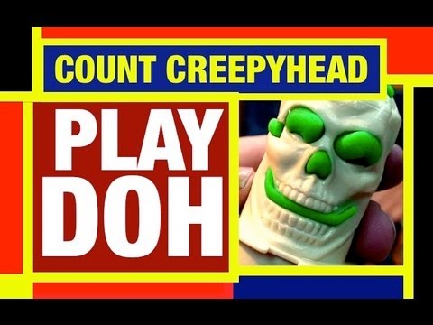 Play-Doh Count Creepyhead Dough Monsters Toy Review by Mike Mozart on