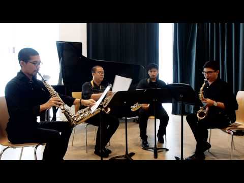 Illegal for Saxophone Quartet by Piyawat Louilarpprasert
