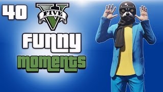 GTA 5 Online Funny Moments Ep. 40 (Animal Training, Helmet Testing, Transformers Glitch!)