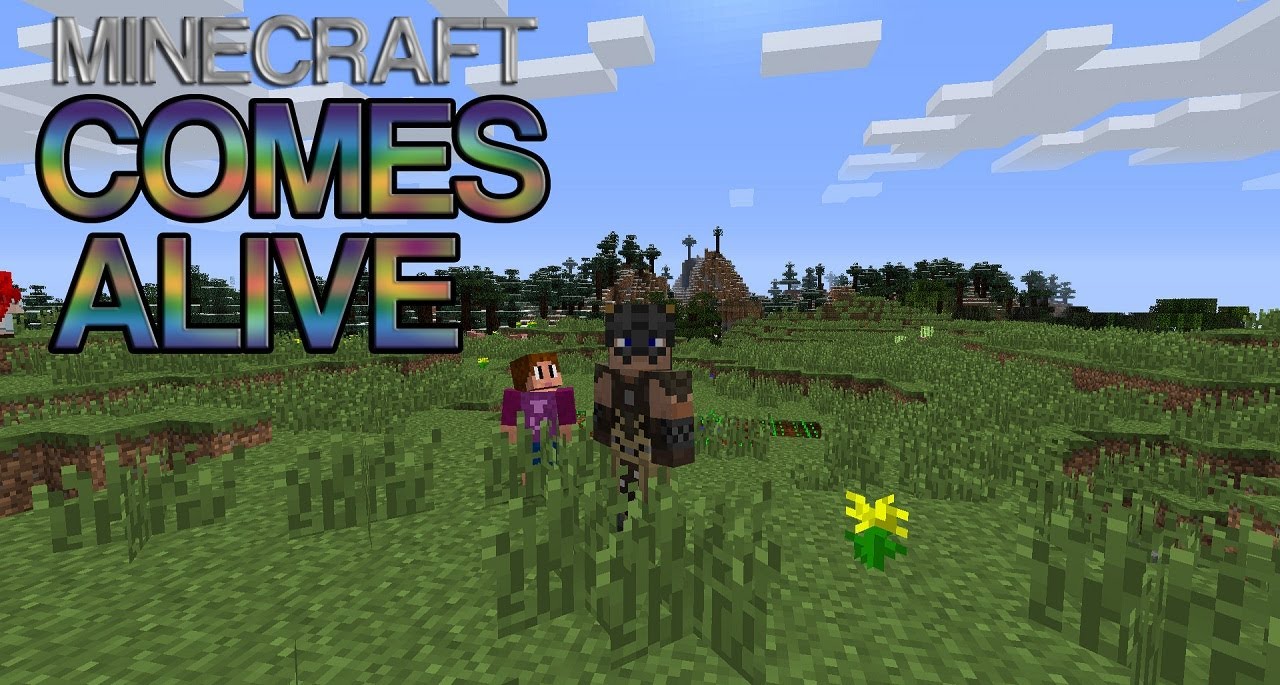 Minecraft MOD - Minecraft Comes Alive - YouTube