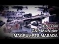 Land Warrior Airsoft tour Part 2 - G&P M4 Viper, Edgar Brothers/Magpul PTS MASADA, ICS Galil