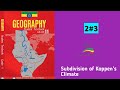 Ethiopian Grade 11 Geography 2#3 subdivision of koppen climate