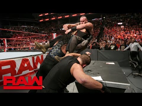The Shield fait son retour à Raw le 20 août 2018