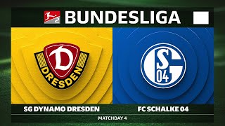 SG Dynamo Dresden vs. FC Schalke 04 | Matchday 4 — Bundesliga 2 2025/26