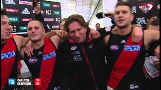 BTV: Bombers pull Hirdy into song vs Carlton