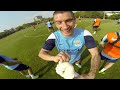 MCFC TRAINING GoPro Style: See it from Tevez, Hart and Nasri point of view