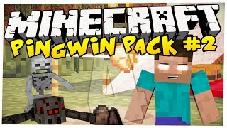 Minecraft: HEROBRINE VS CHICKENY! - PINGWIN PACK 4 [#2]